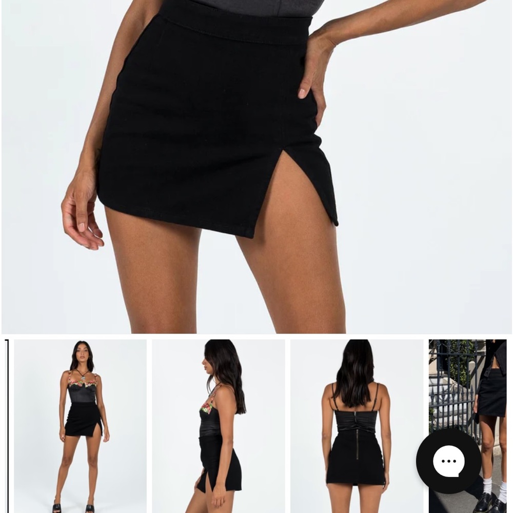 Lioness Black Mini Skirt - NWT